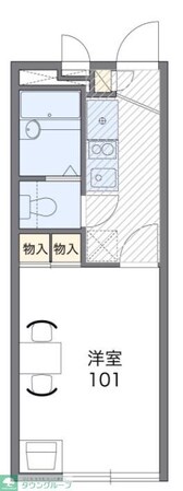 レオパレスレモンパイMの物件間取画像